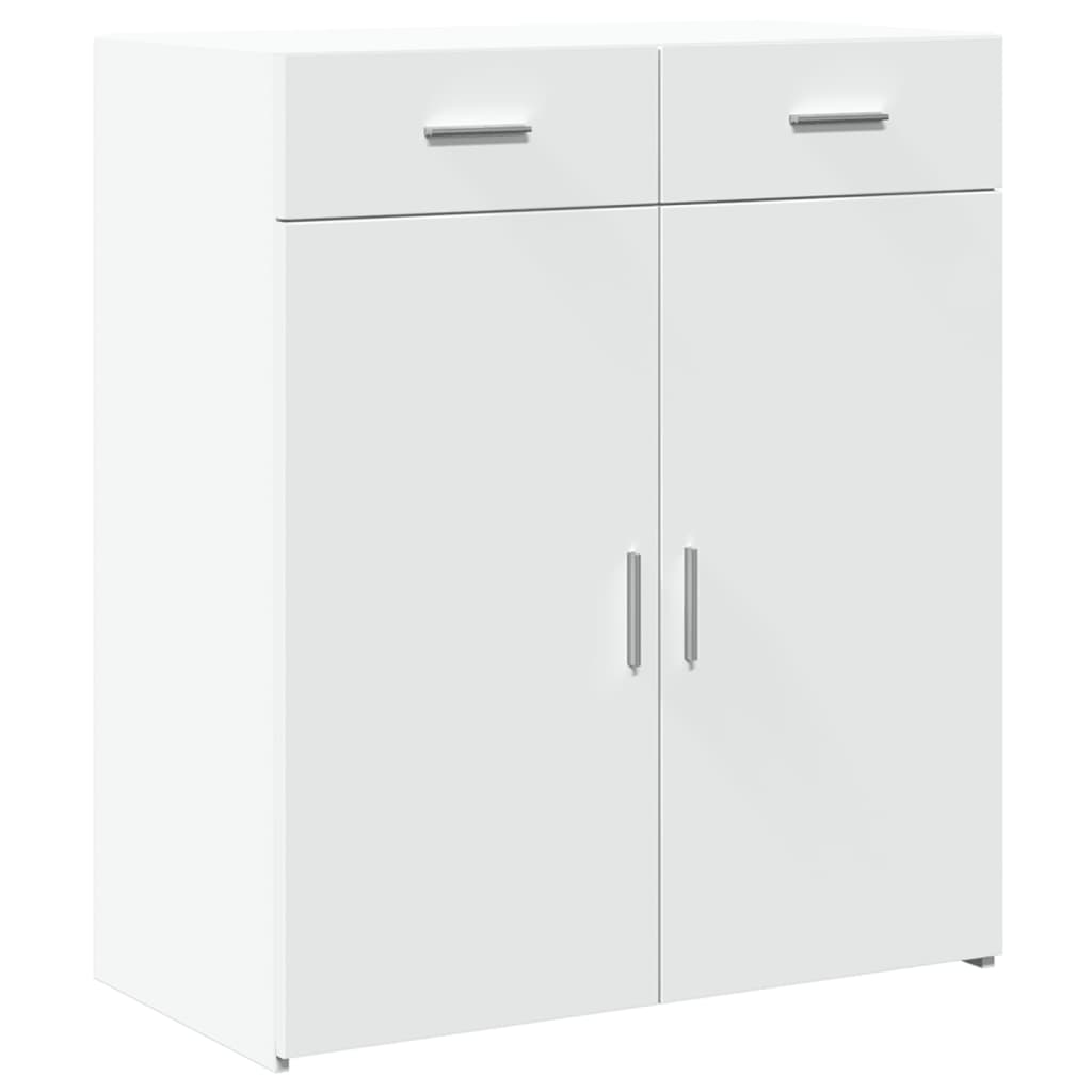 Buffet blanc 80x42,5x93 cm bois d'ingénierie - XIOS