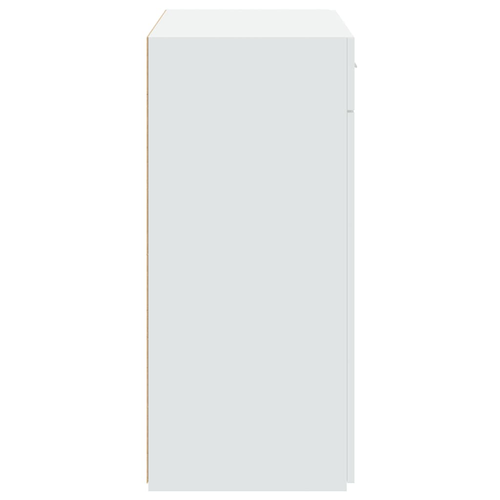 Buffet blanc 80x42,5x93 cm bois d'ingénierie - XIOS