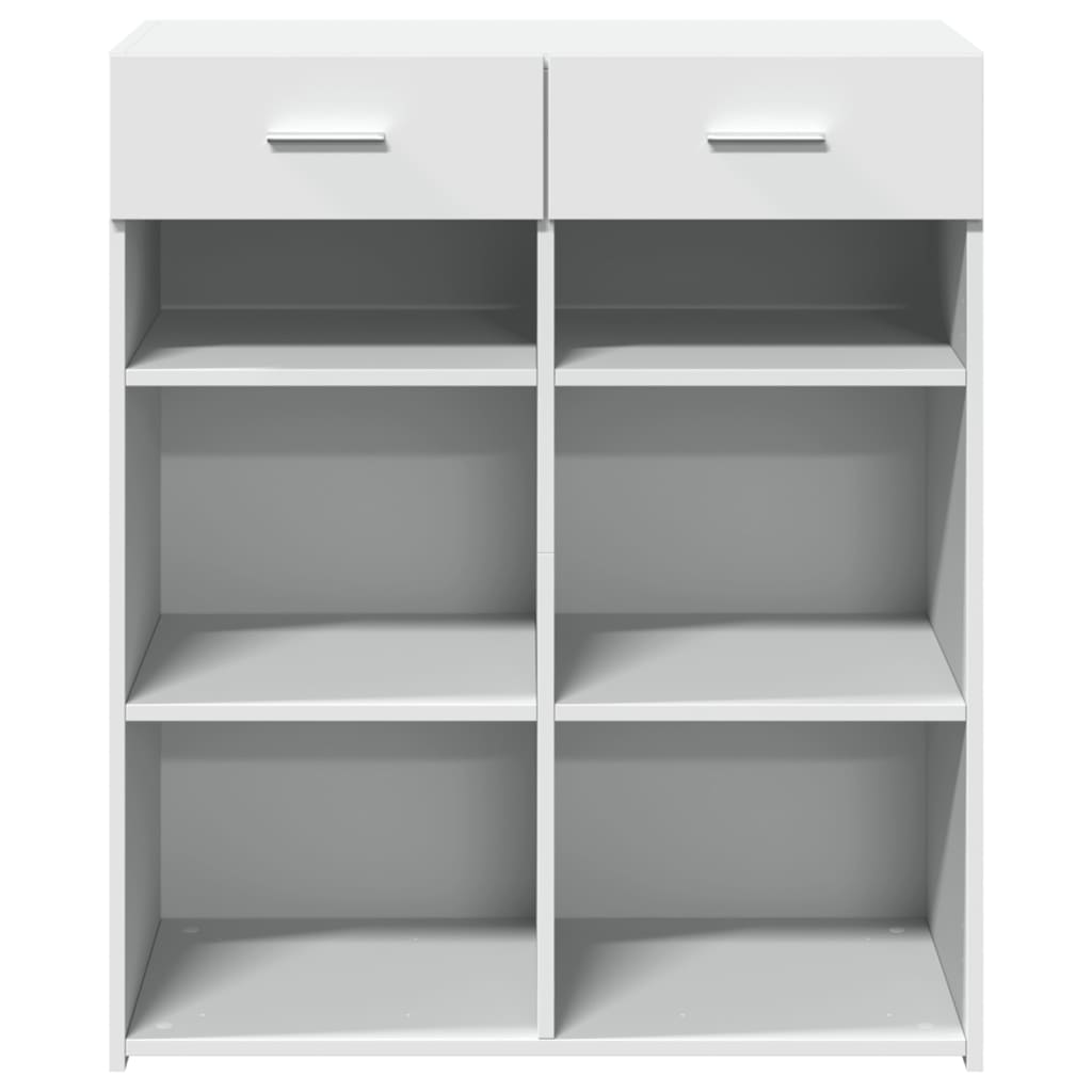 Buffet blanc 80x42,5x93 cm bois d'ingénierie - XIOS