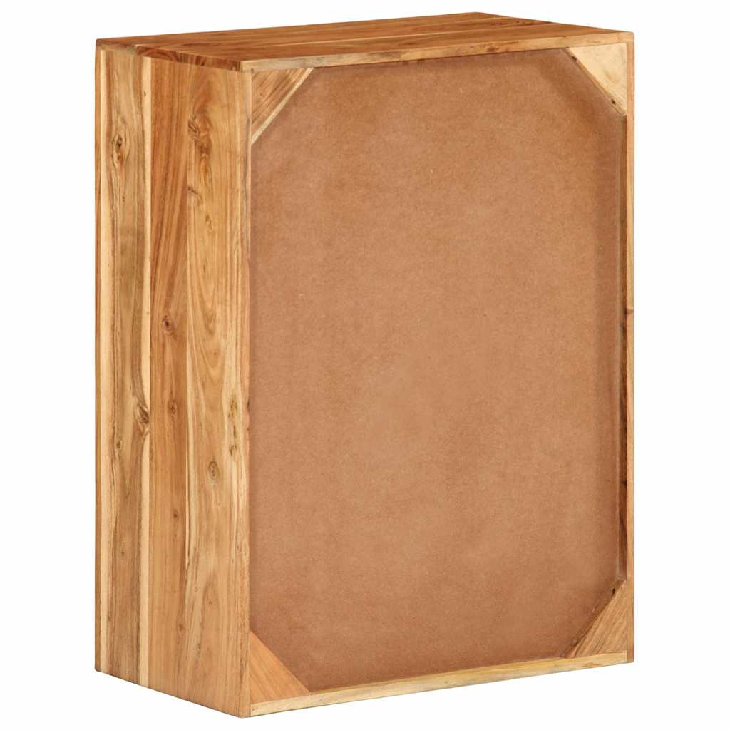 Armoire à tiroirs 55x33x75 cm bois d'acacia massif - XIOS