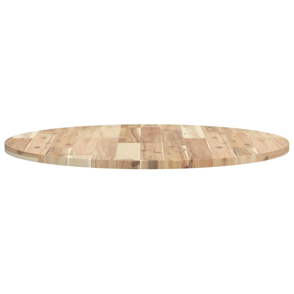 Dessus de table rond Ø70x2 cm bois massif d'acacia - XIOS
