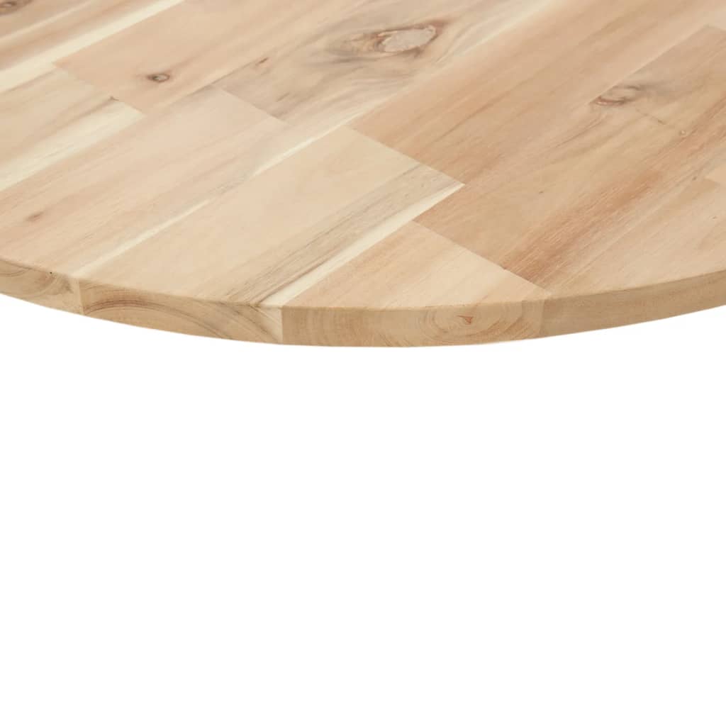 Dessus de table rond Ø70x2 cm bois massif d'acacia - XIOS
