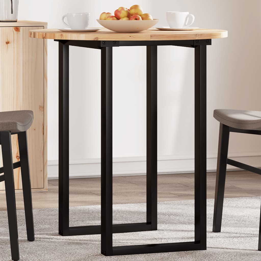 Dessus de table rond Ø70x2 cm bois massif d'acacia - XIOS
