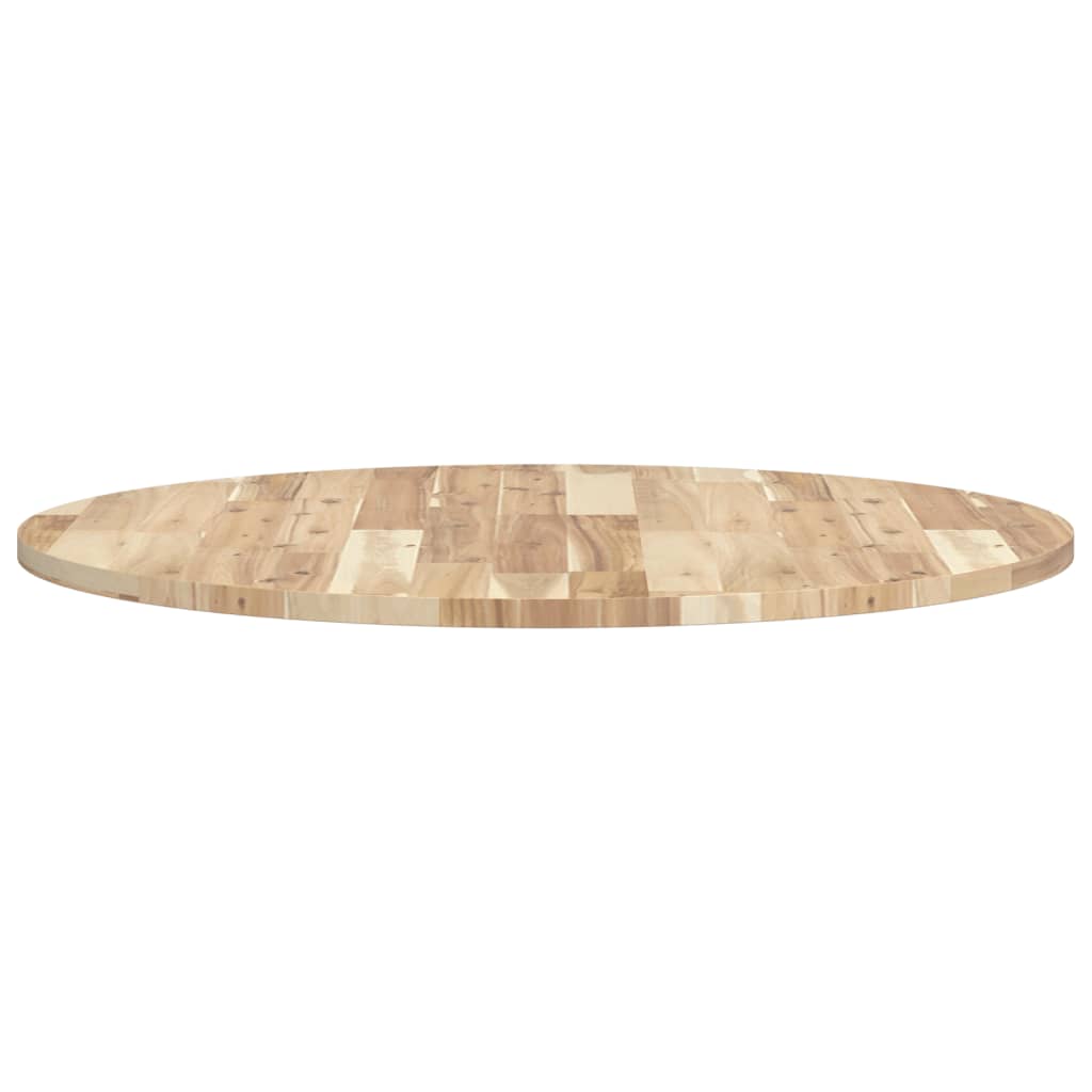 Dessus de table rond Ø80x2 cm bois massif d'acacia - XIOS