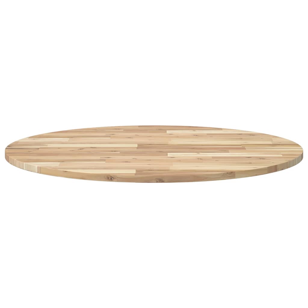 Dessus de table rond Ø90x2 cm bois massif d'acacia - XIOS