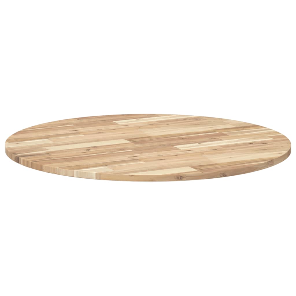 Dessus de table rond Ø90x2 cm bois massif d'acacia - XIOS