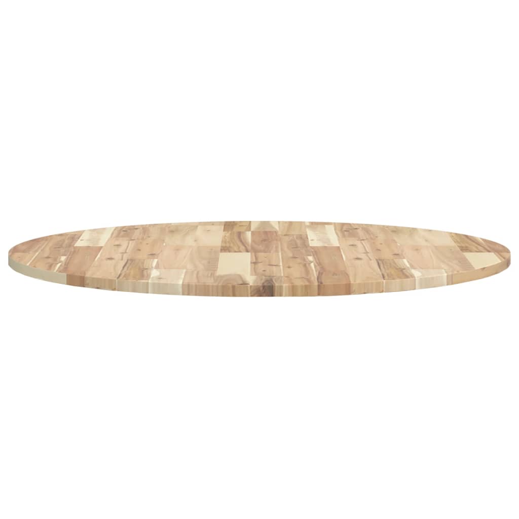 Dessus de table rond Ø90x2 cm bois massif d'acacia - XIOS