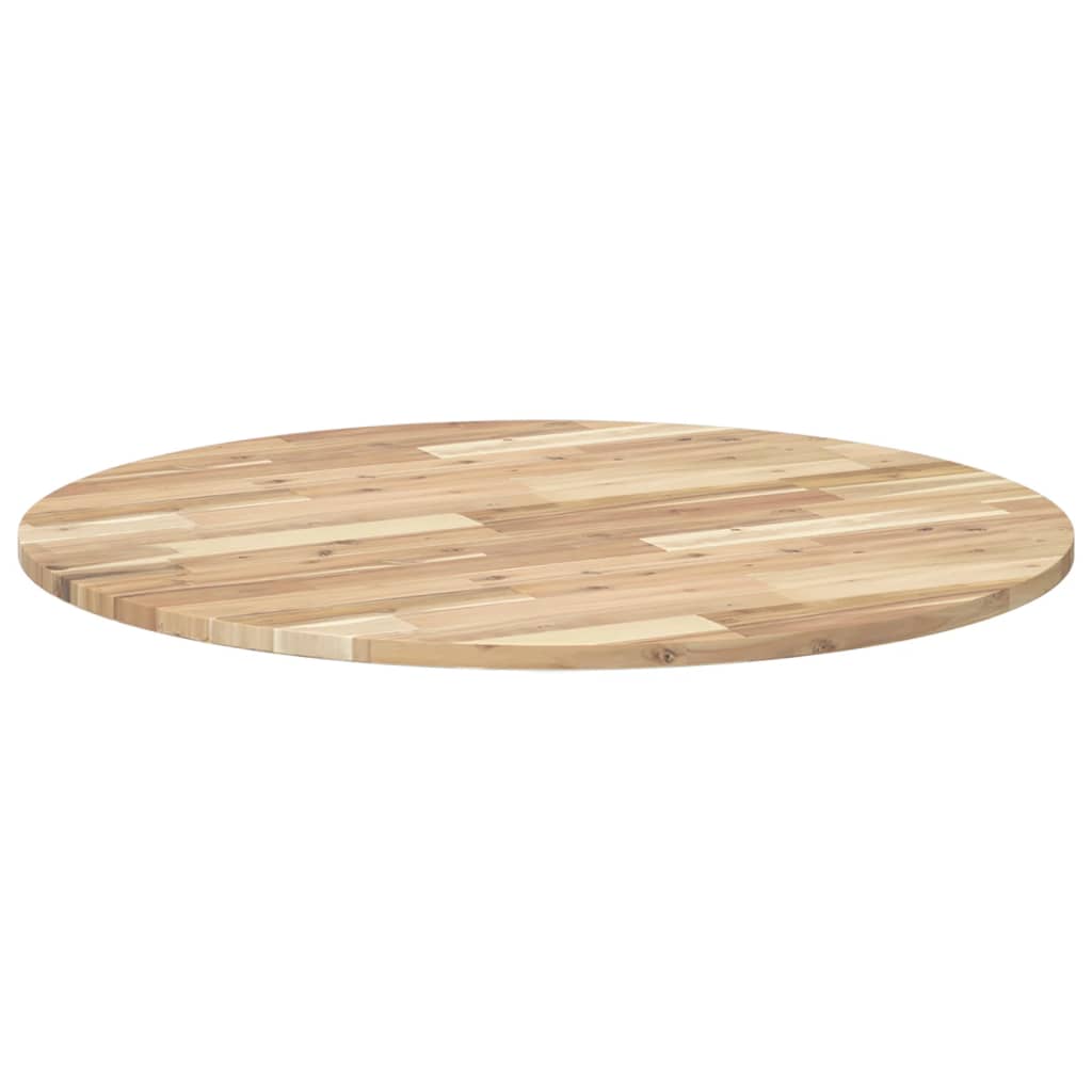 Dessus de table rond Ø90x2 cm bois massif d'acacia - XIOS