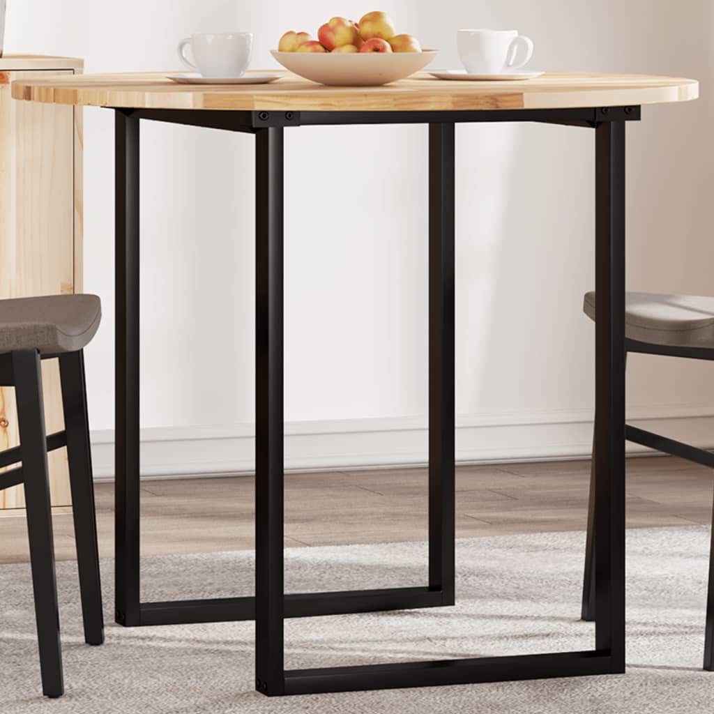Dessus de table rond Ø90x2 cm bois massif d'acacia - XIOS