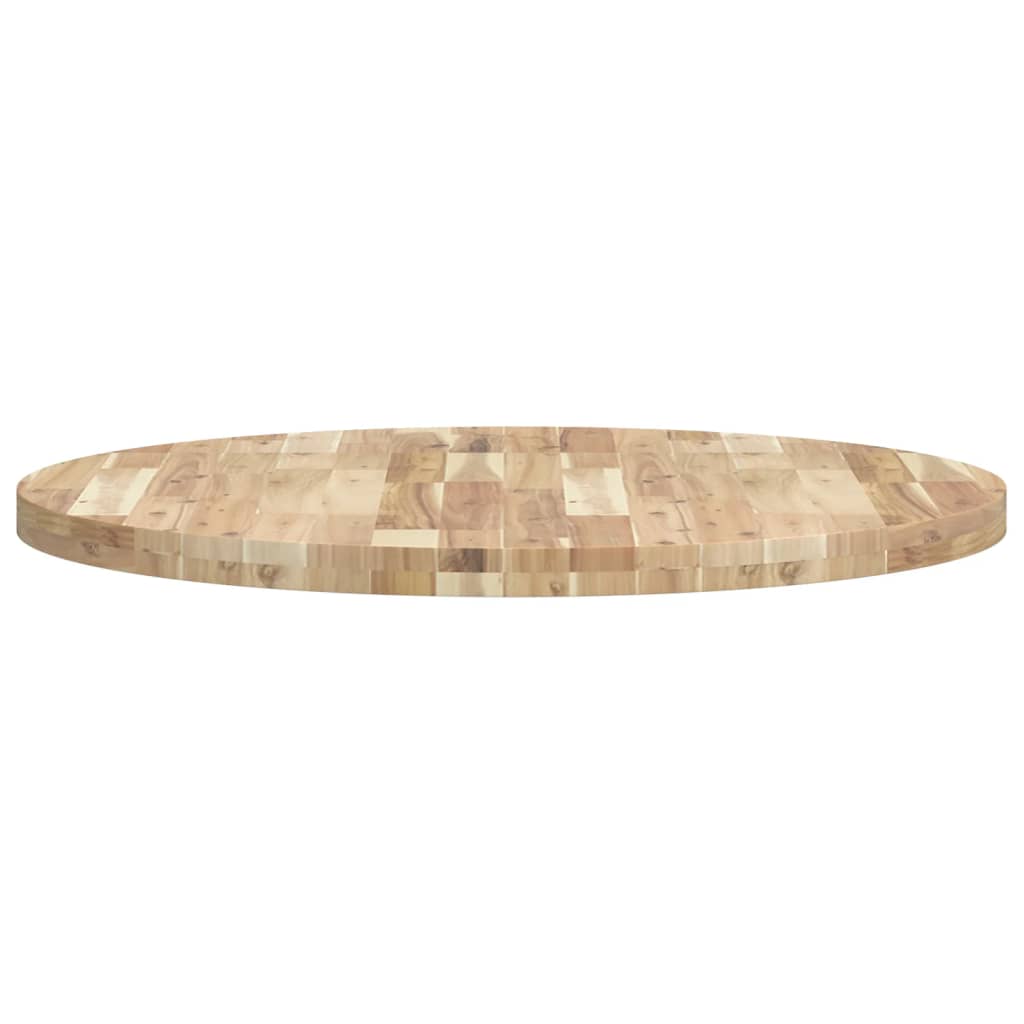 Dessus de table rond Ø90x4 cm bois massif d'acacia - XIOS