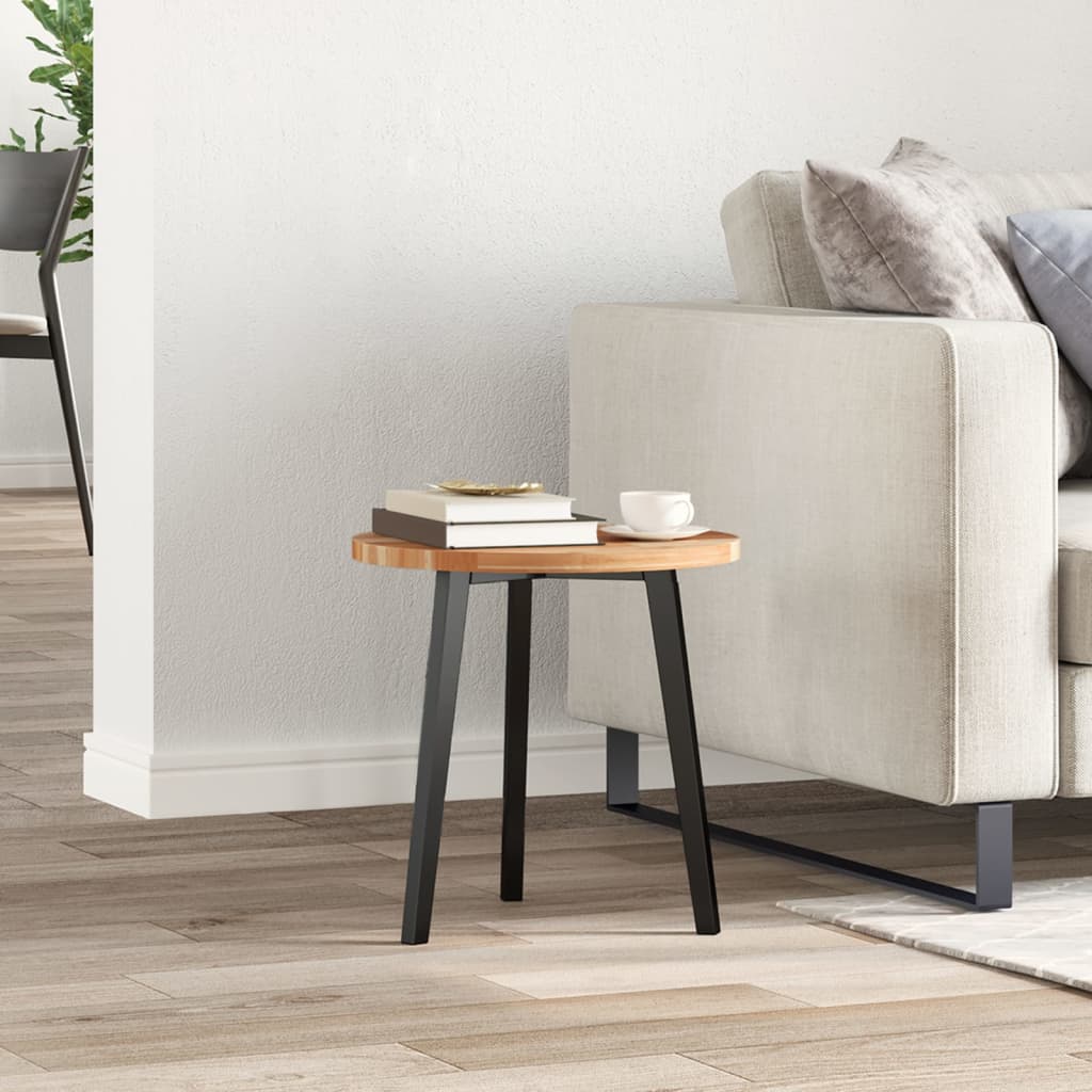 Dessus de table rond Ø40x2 cm bois massif d'acacia - XIOS