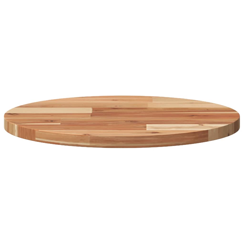 Dessus de table rond Ø40x2 cm bois massif d'acacia - XIOS