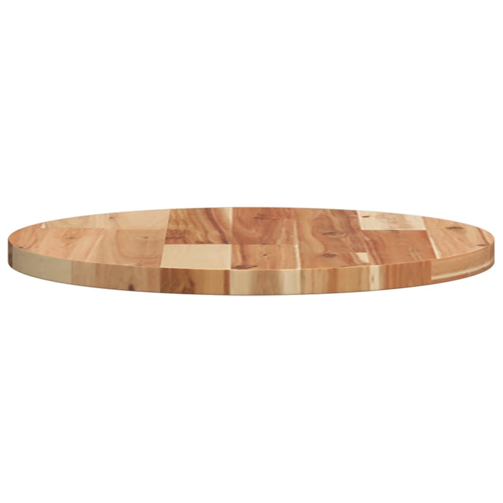 Dessus de table rond Ø40x2 cm bois massif d'acacia - XIOS