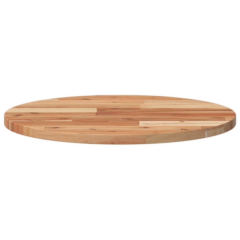 Dessus de table rond Ø50x2 cm bois massif d'acacia - XIOS