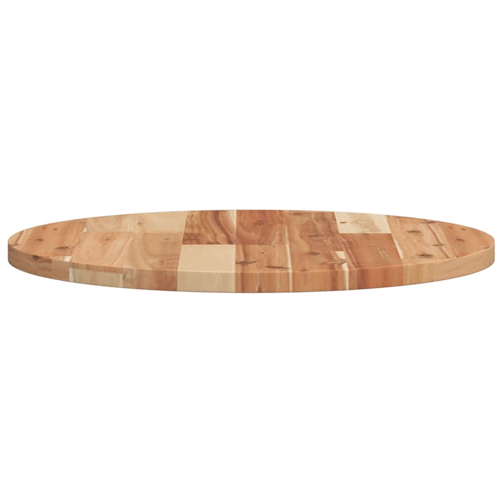 Dessus de table rond Ø50x2 cm bois massif d'acacia - XIOS