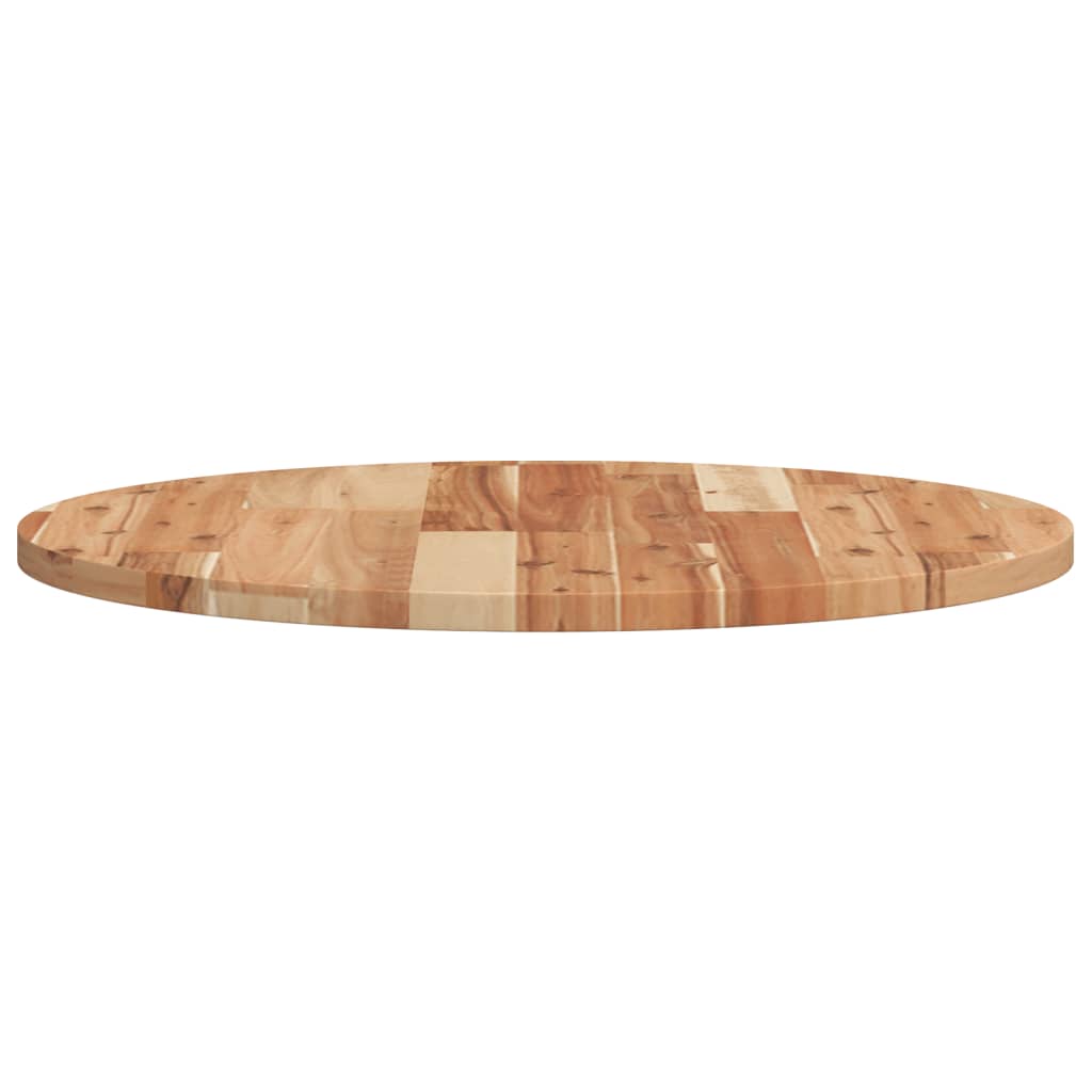 Dessus de table rond Ø60x2 cm bois massif d'acacia - XIOS