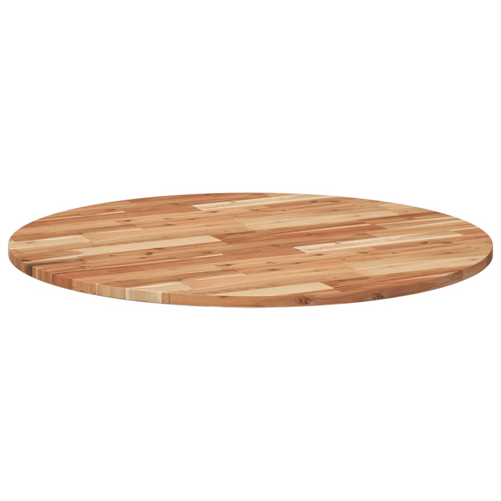 Dessus de table rond Ø90x2 cm bois massif d'acacia - XIOS