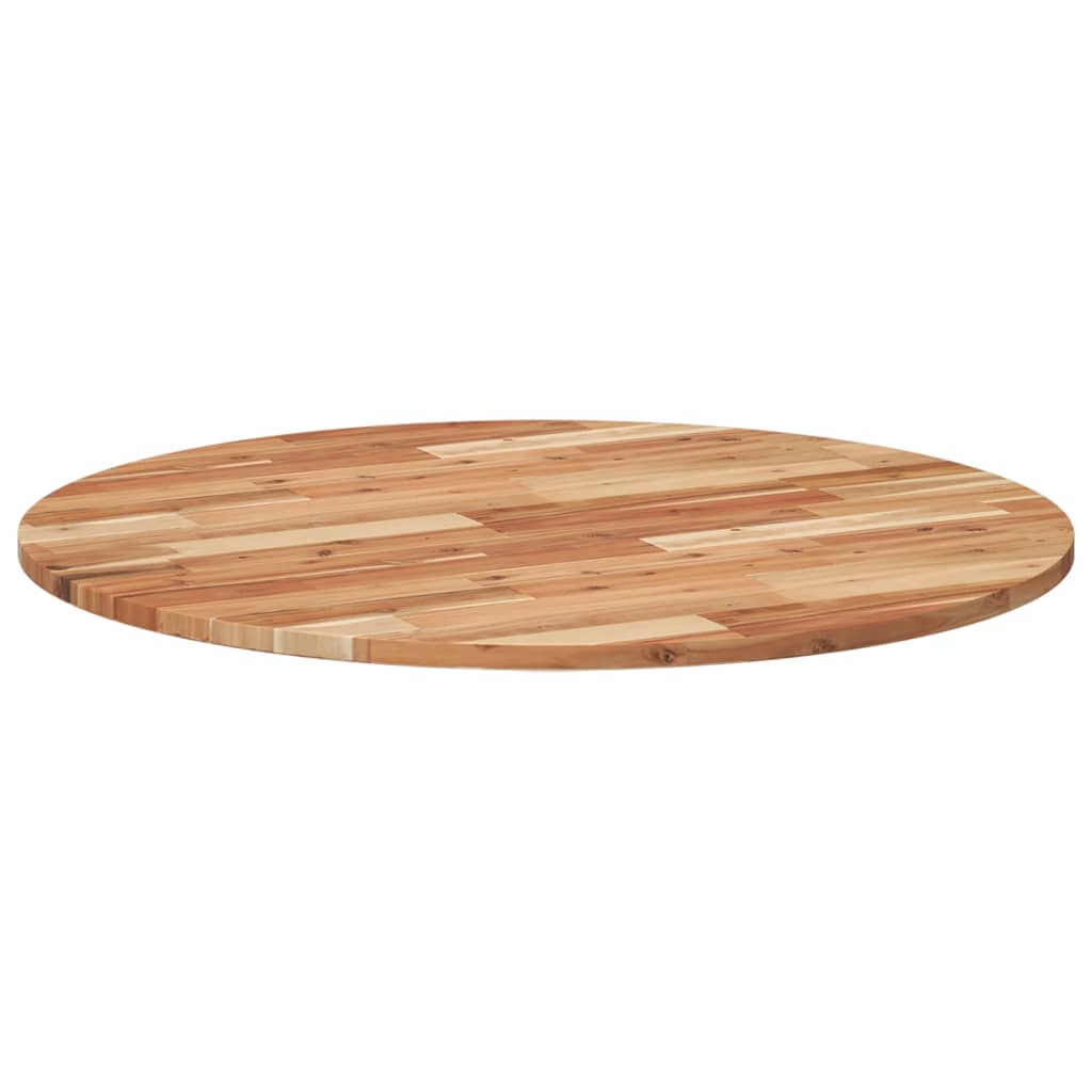 Dessus de table rond Ø90x2 cm bois massif d'acacia - XIOS