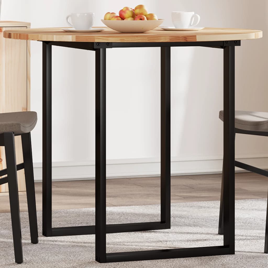 Dessus de table rond Ø90x2 cm bois massif d'acacia - XIOS