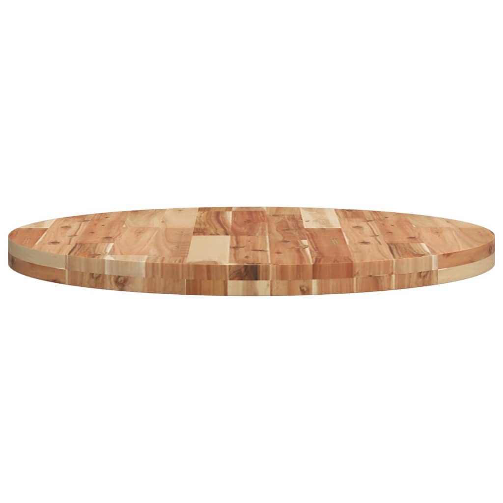 Dessus de table rond Ø70x4 cm bois massif d'acacia - XIOS
