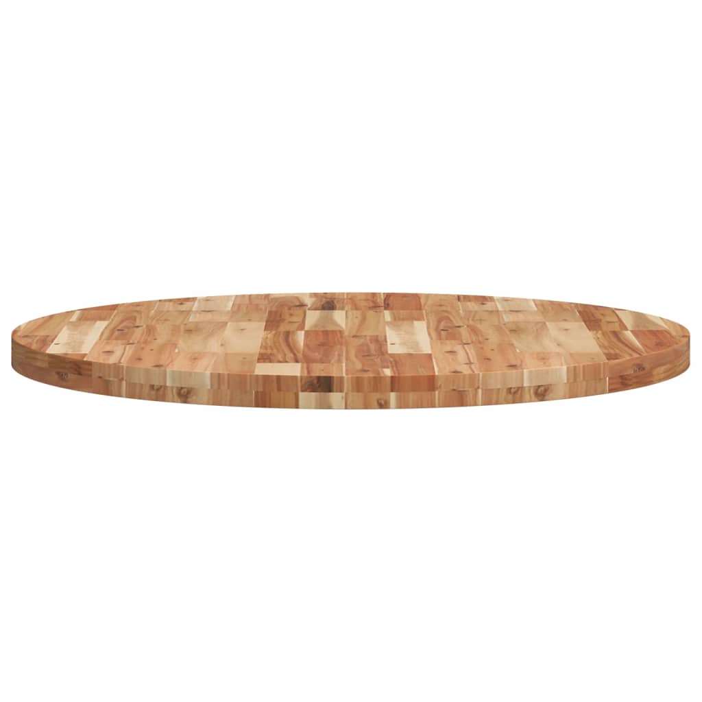 Dessus de table rond Ø90x4 cm bois massif d'acacia - XIOS