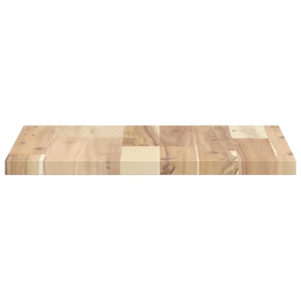 Dessus de table carré 40x40x2 cm bois massif d'acacia - XIOS