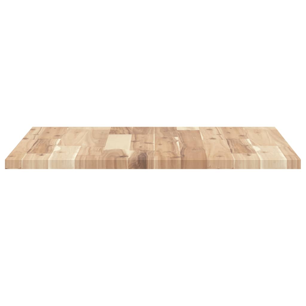 Dessus de table carré 60x60x2 cm bois massif d'acacia - XIOS