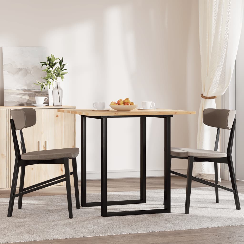Dessus de table carré 80x80x2 cm bois massif d'acacia - XIOS