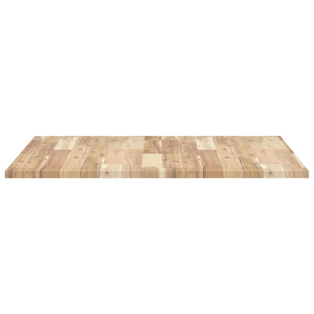 Dessus de table carré 80x80x2 cm bois massif d'acacia - XIOS