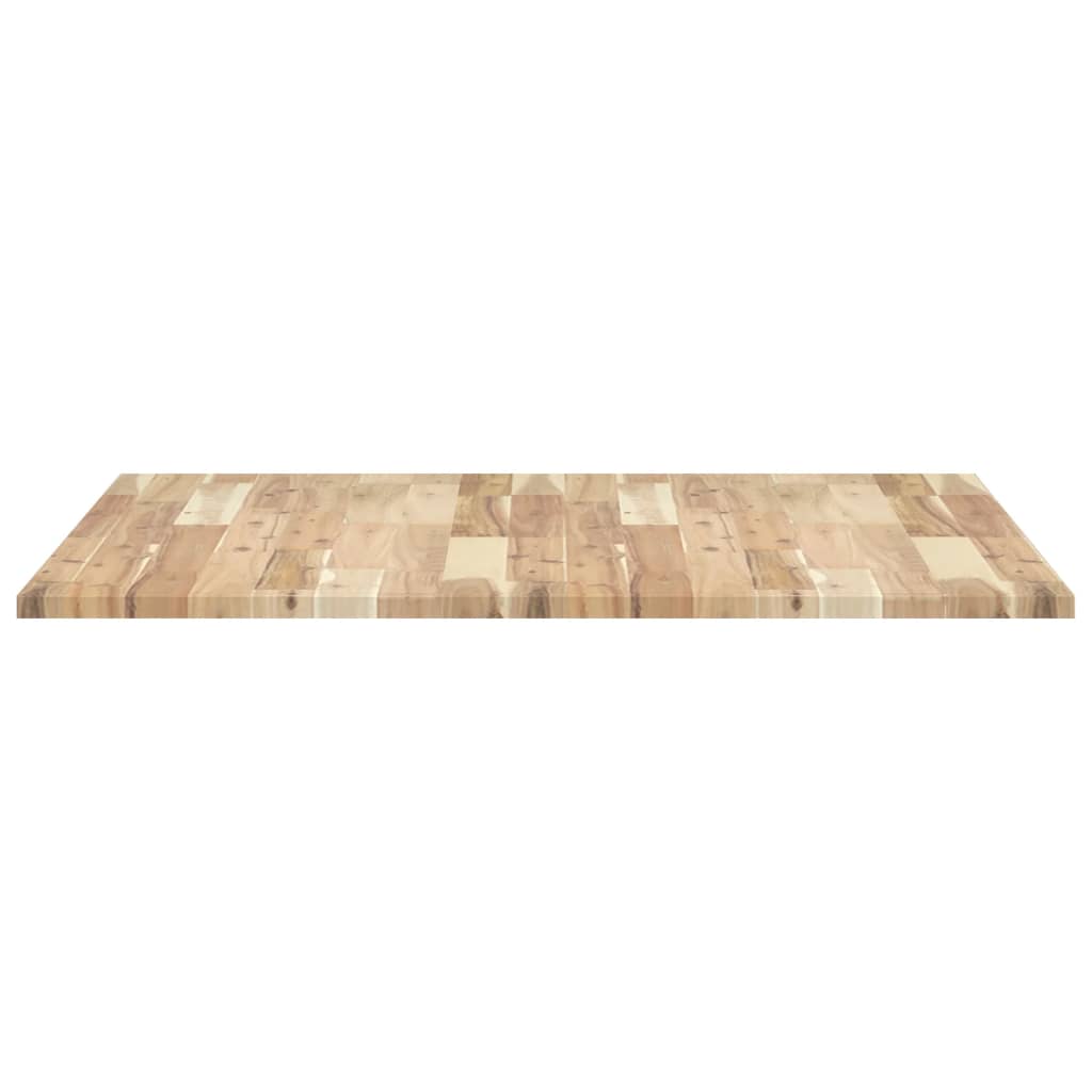 Dessus de table carré 90x90x2 cm bois massif d'acacia - XIOS