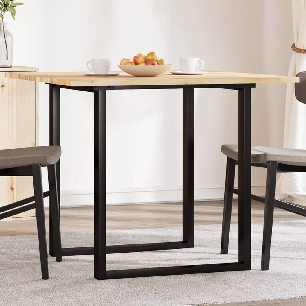 Dessus de table carré 90x90x2 cm bois massif d'acacia - XIOS