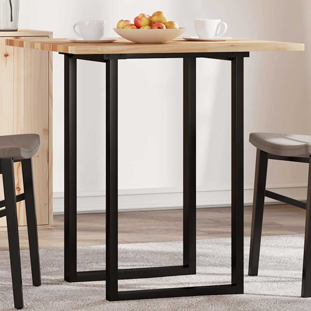 Dessus de table carré 70x70x2 cm bois massif d'acacia - XIOS