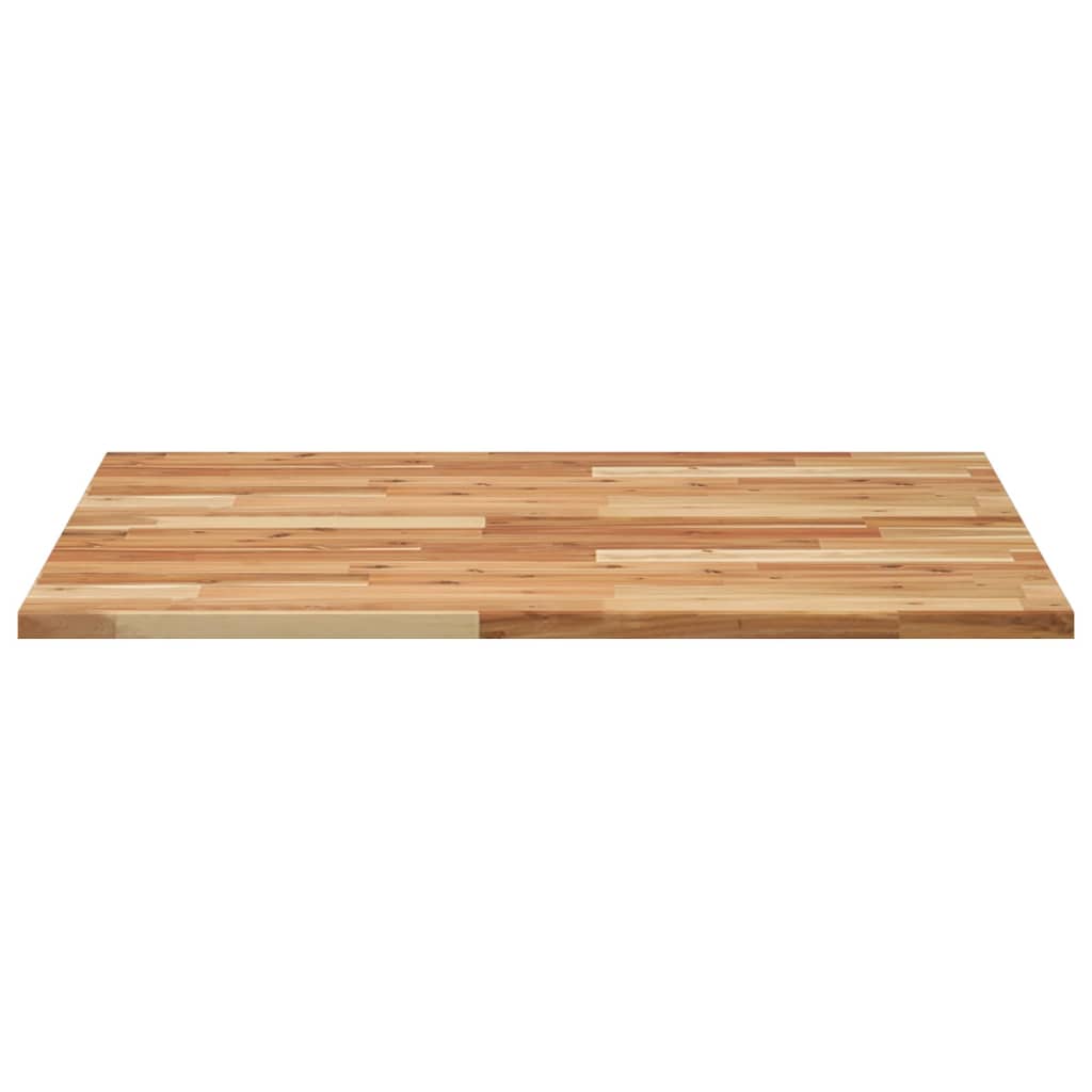 Dessus de table carré 80x80x2 cm bois massif d'acacia - XIOS