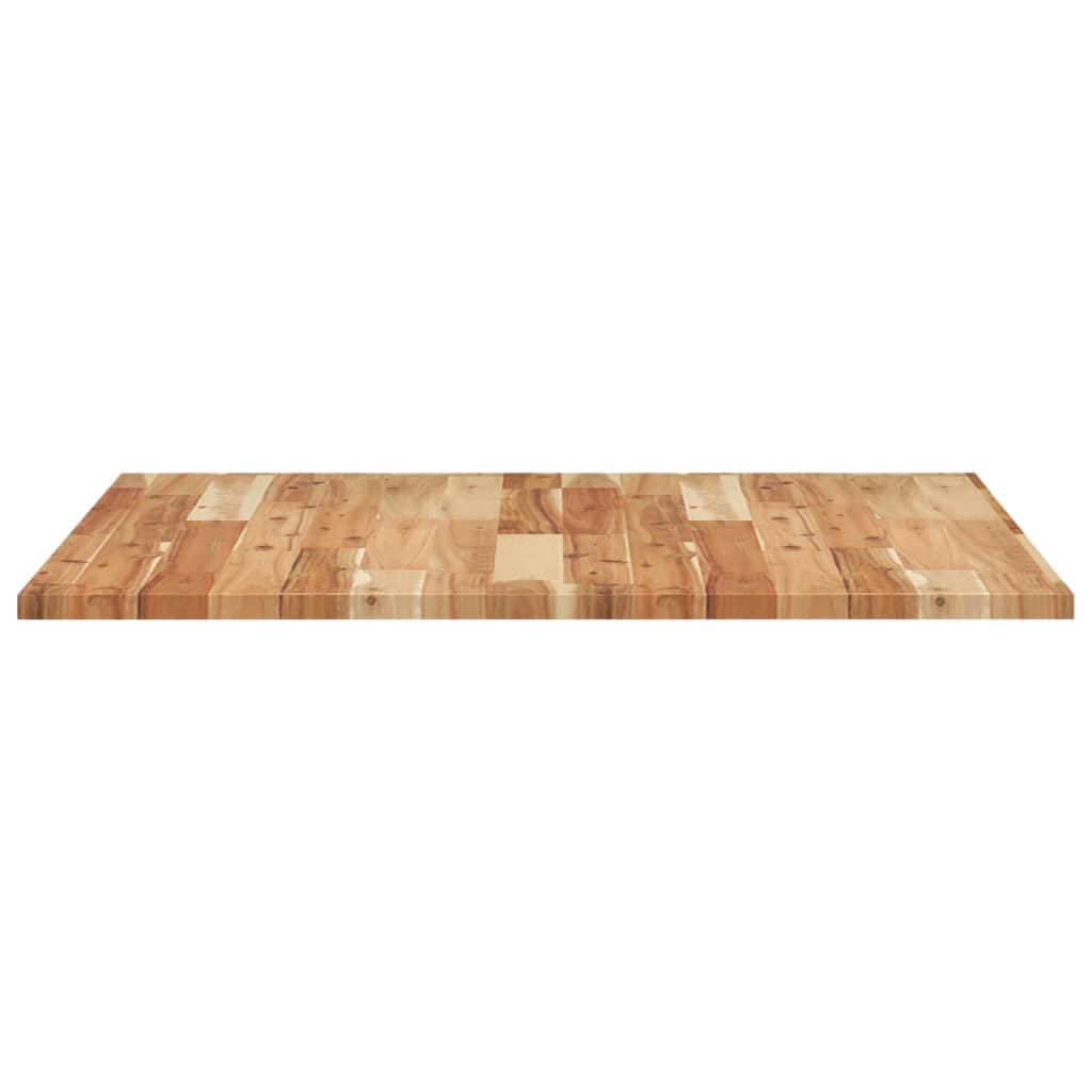 Dessus de table carré 80x80x2 cm bois massif d'acacia - XIOS