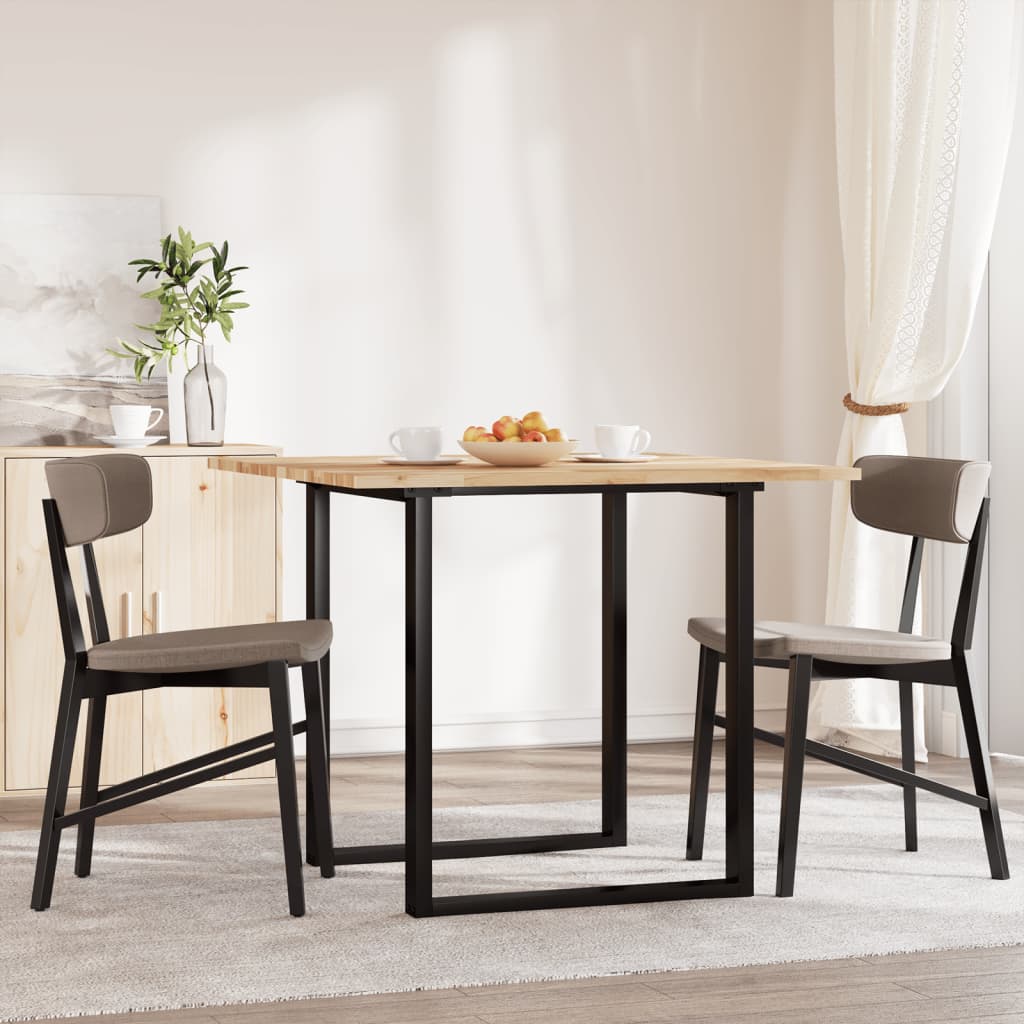 Dessus de table carré 90x90x2 cm bois massif d'acacia - XIOS