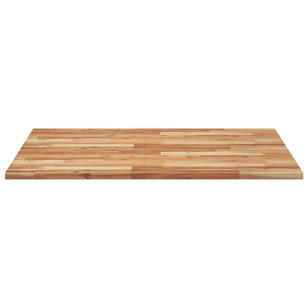 Dessus de table carré 90x90x2 cm bois massif d'acacia - XIOS