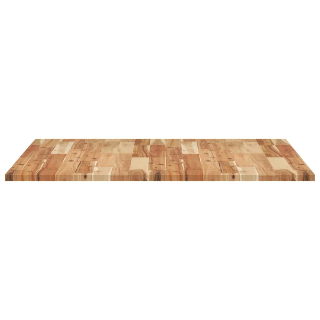 Dessus de table carré 90x90x2 cm bois massif d'acacia - XIOS