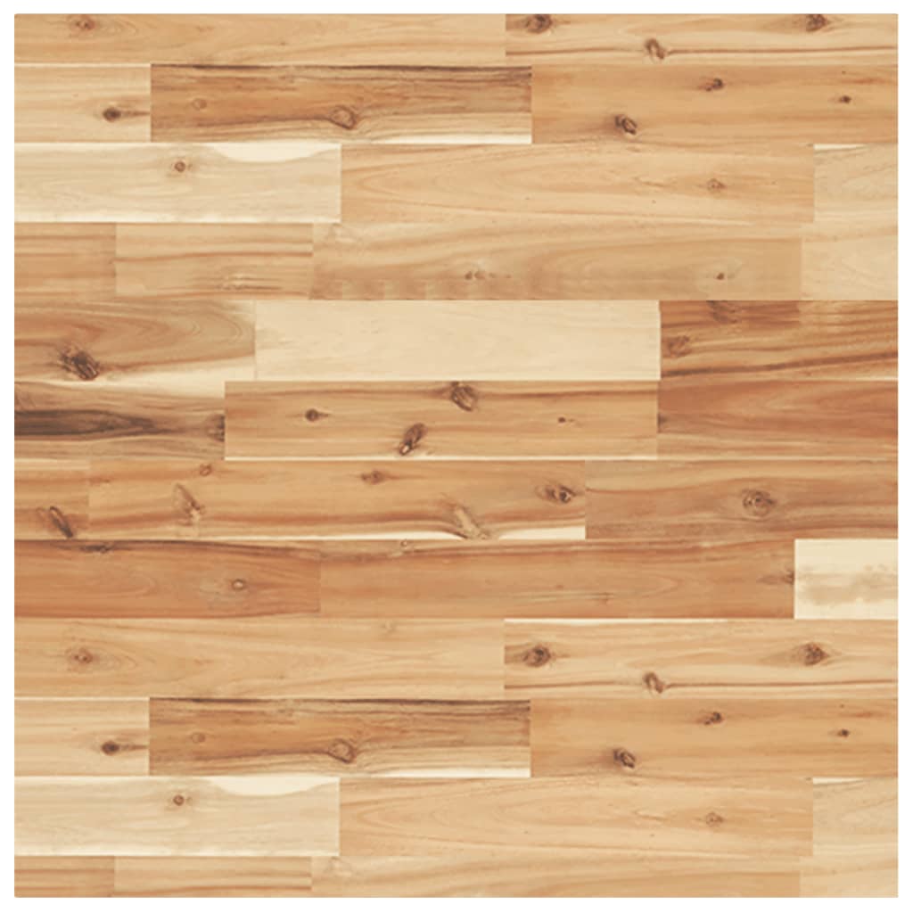 Dessus de table carré 60x60x4 cm bois massif d'acacia - XIOS