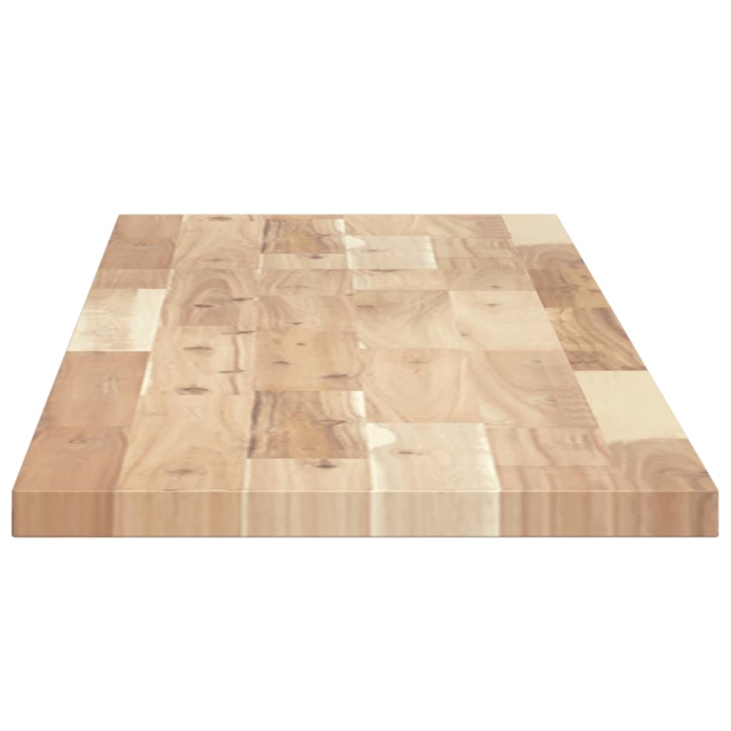 Dessus de table 140x30x2 cm rectangulaire bois massif d'acacia - XIOS