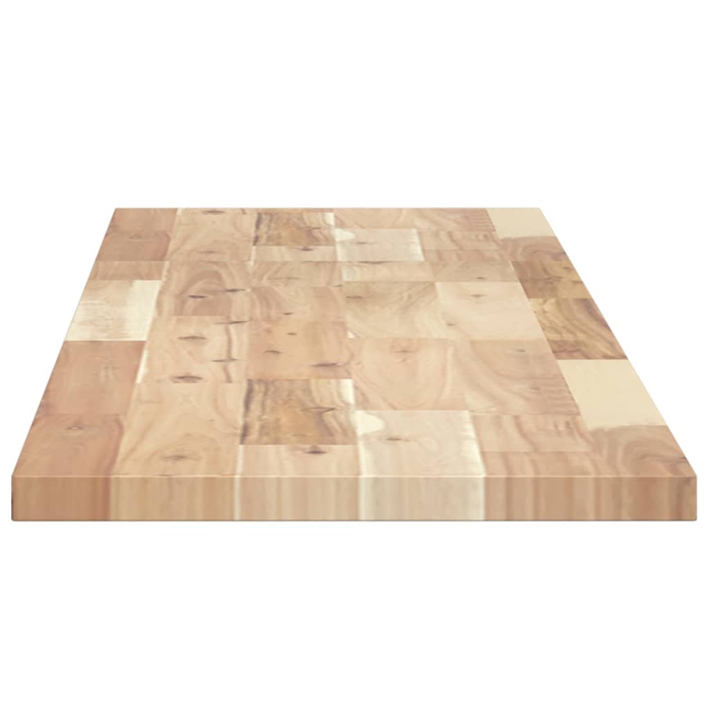 Dessus de table 160x30x2 cm rectangulaire bois massif d'acacia - XIOS