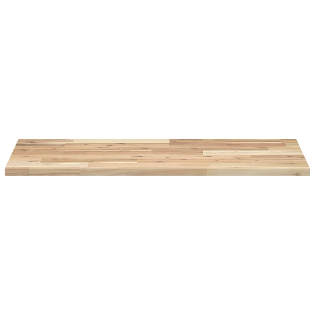 Dessus de table 100x40x2 cm rectangulaire bois massif d'acacia - XIOS