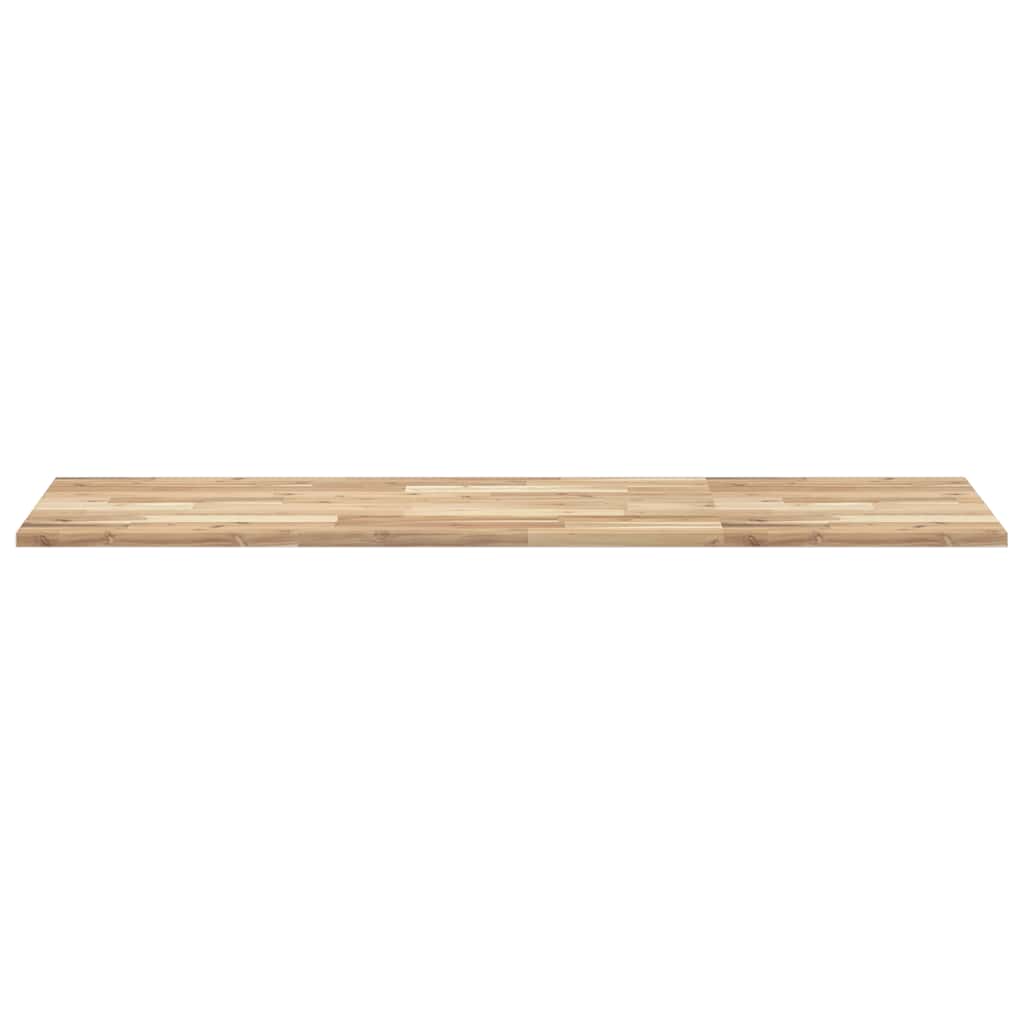 Dessus de table rectangulaire 160x50x2 cm bois massif d'acacia - XIOS