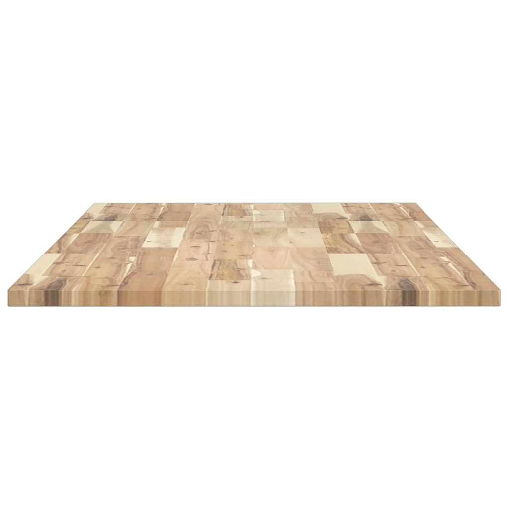 Dessus de table rectangulaire 120x60x2 cm bois massif d'acacia - XIOS
