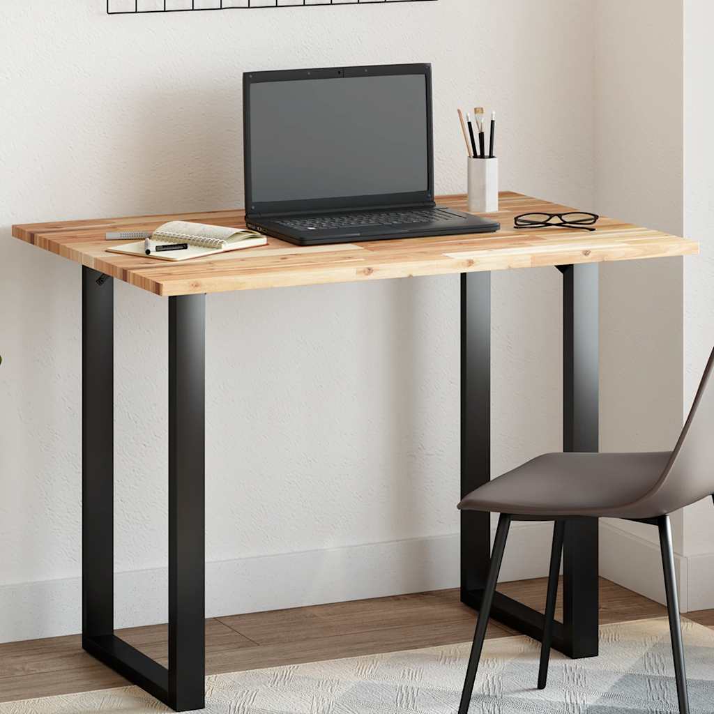 Dessus de table rectangulaire 80x70x2 cm bois massif d'acacia - XIOS