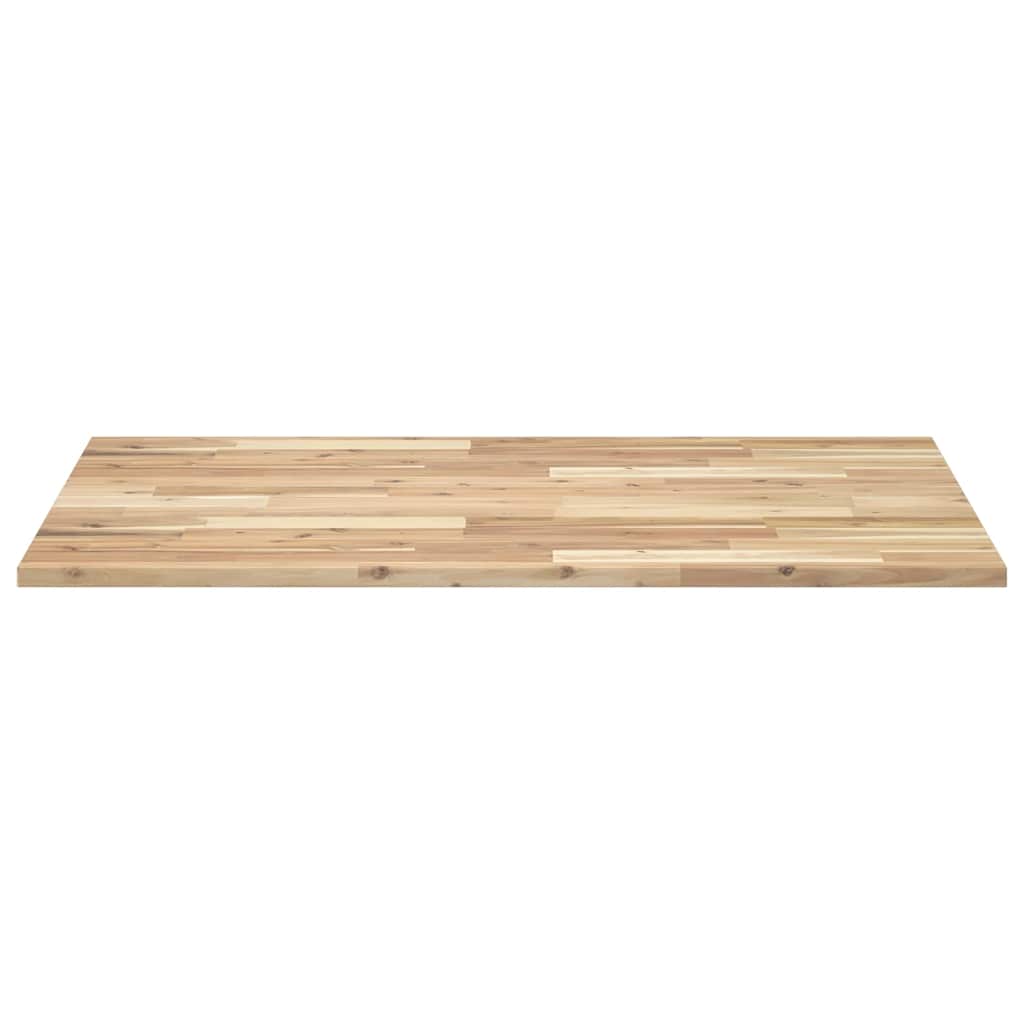 Dessus de table rectangulaire 120x70x2 cm bois massif d'acacia - XIOS