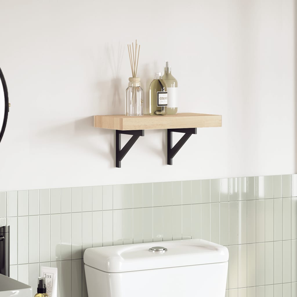 Dessus de table 40x20x4 cm rectangulaire bois massif d'acacia - XIOS