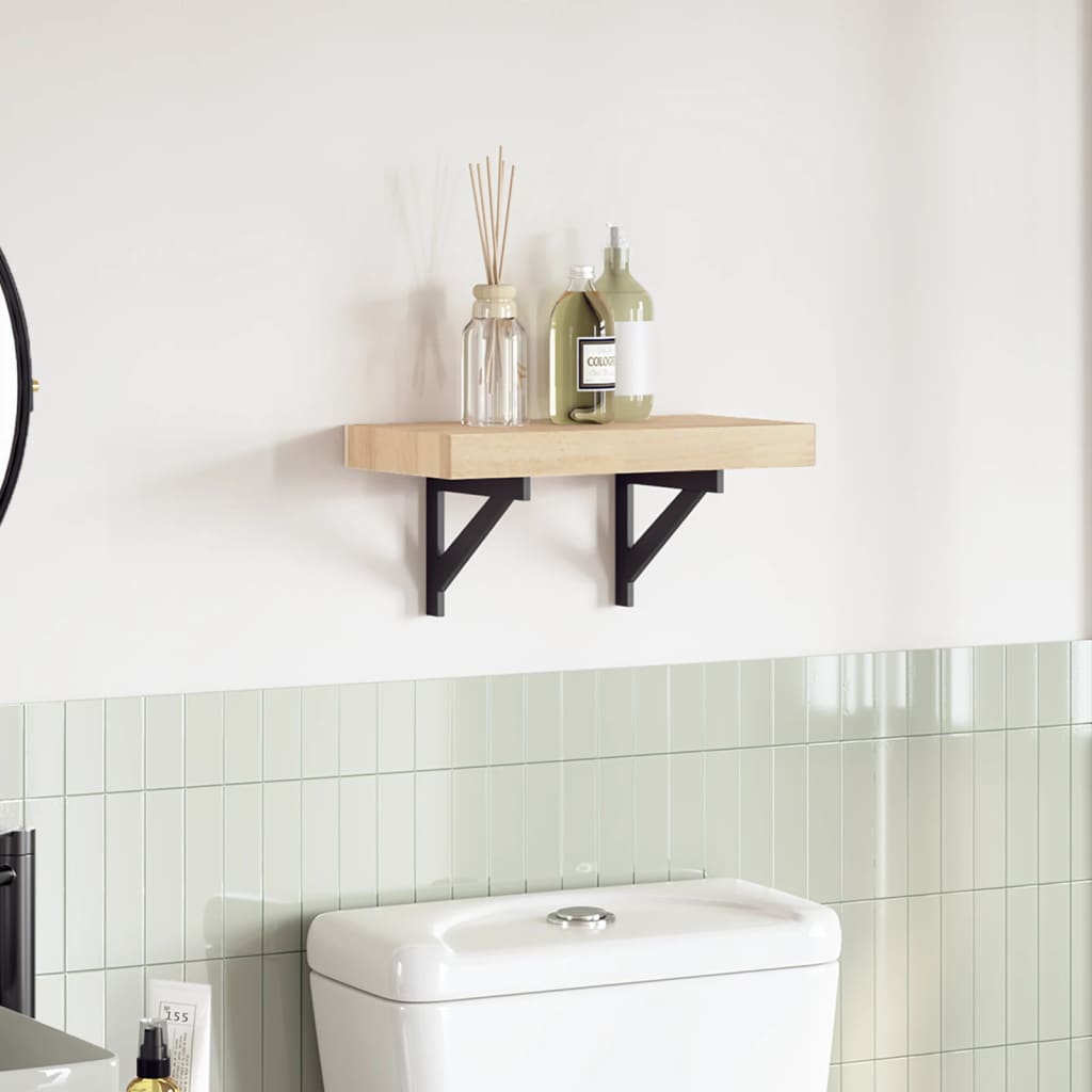 Dessus de table 60x20x4 cm rectangulaire bois massif d'acacia - XIOS