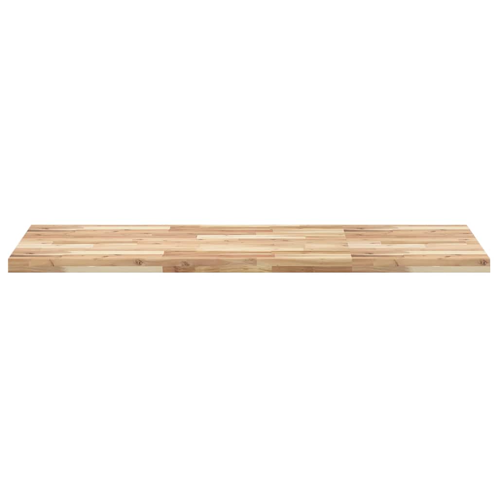 Dessus de table rectangulaire 140x60x4 cm bois massif d'acacia - XIOS