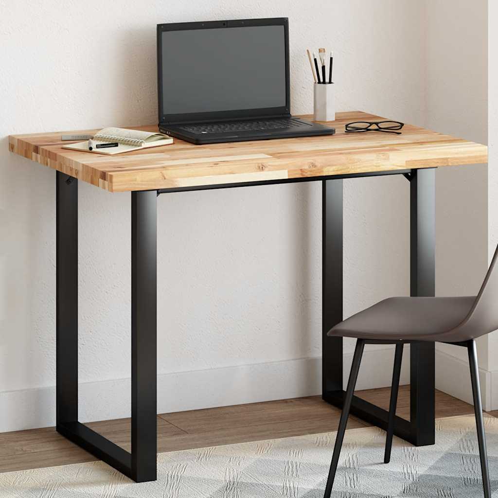 Dessus de table rectangulaire 120x70x4 cm bois massif d'acacia - XIOS