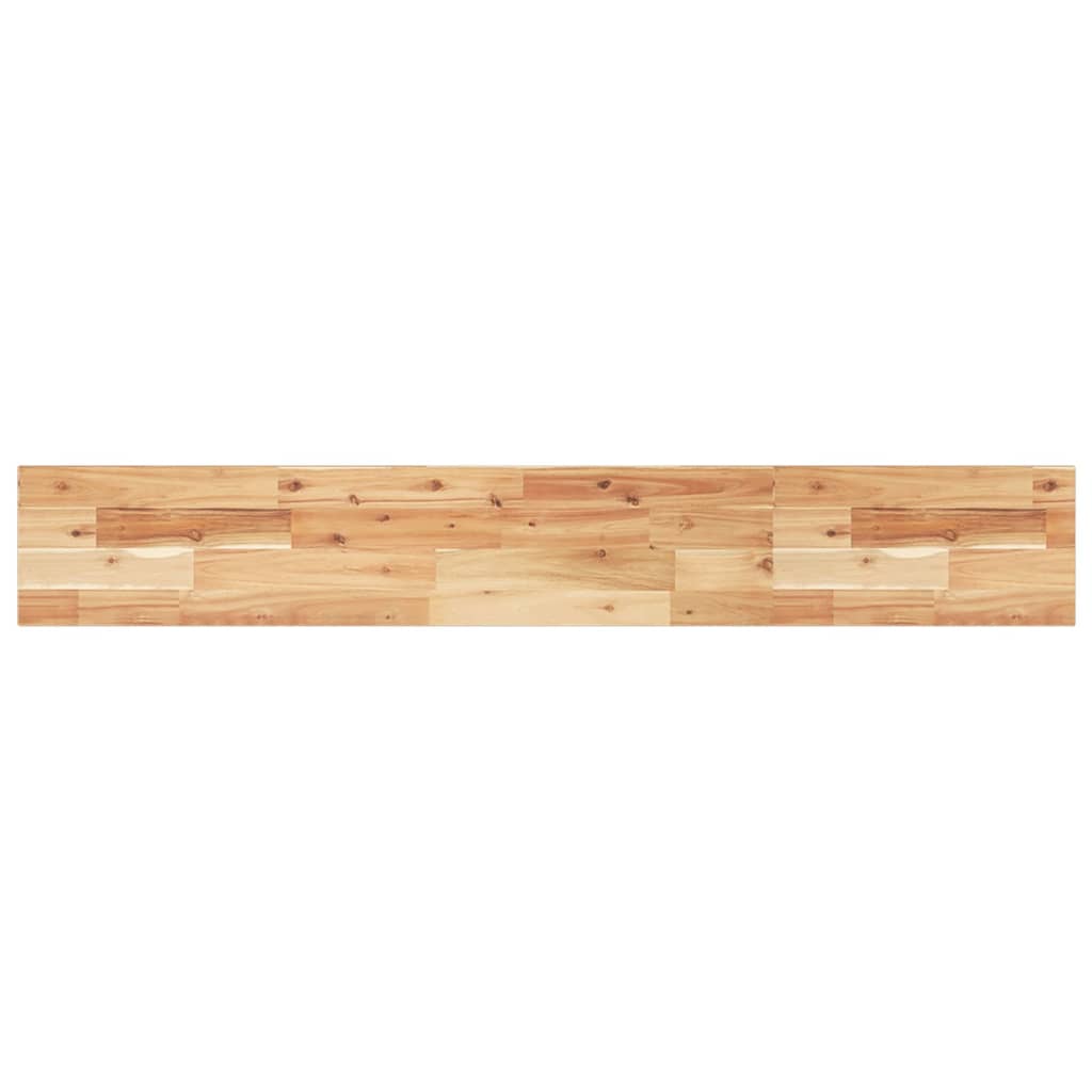 Dessus de table rectangulaire 160x20x2 cm bois massif d'acacia - XIOS